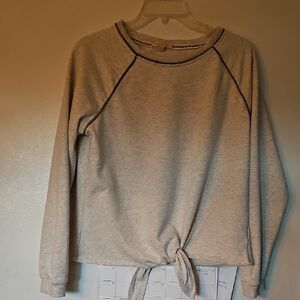 Skies Are Blue Cream Knit Sweater. Size Med.